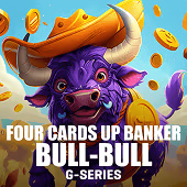Four Cards Up Banker Bull-Bull arcade game by Good Fortune Gaming