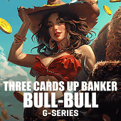 Three Cards Up Banker Bull-Bull arcade game by Good Fortune Gaming