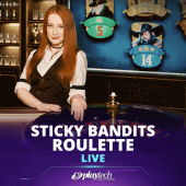 Sticky Bandits Roulette Live by Playtech
