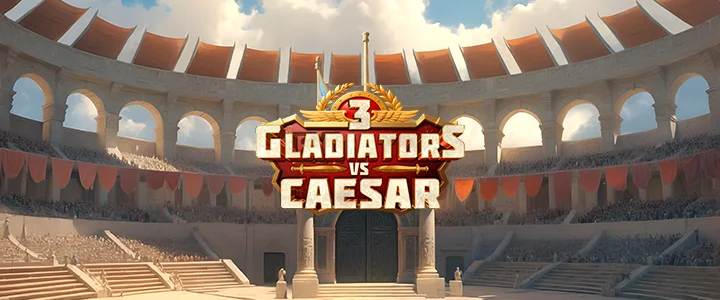 3 Gladiators vs Caesar – Yggdrasil